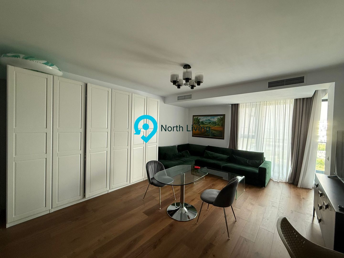 Apartament 2 Camere LUX | Mobilat & Utilat | Sisesti | View Panoramic - Poză 2