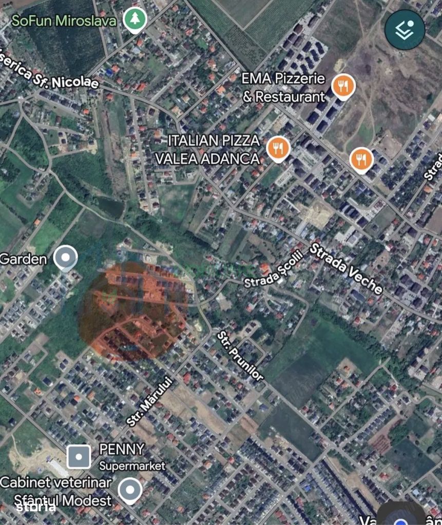 Teren intravilan, 1000 mp, Miroslava - Valea Adâncă - Poză 3