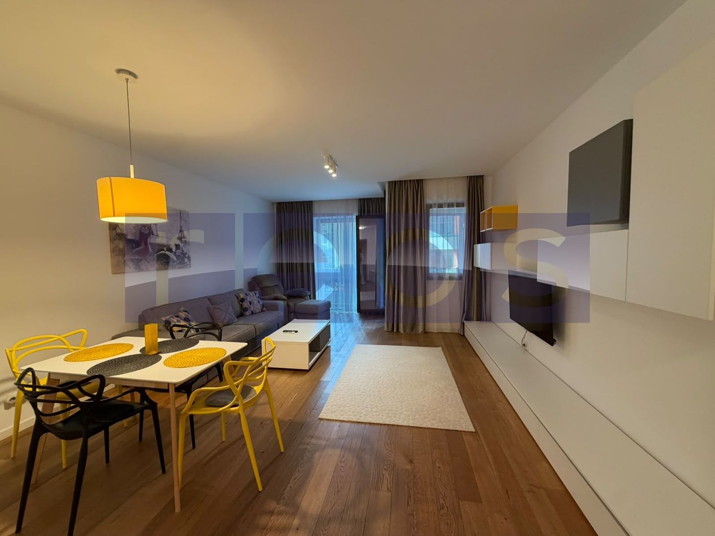HERASTRAU | INCHIRIERE APARTAMENT 2 CAMERE 71MP MOBILAT-UTLAT | PARTER - Poză 1
