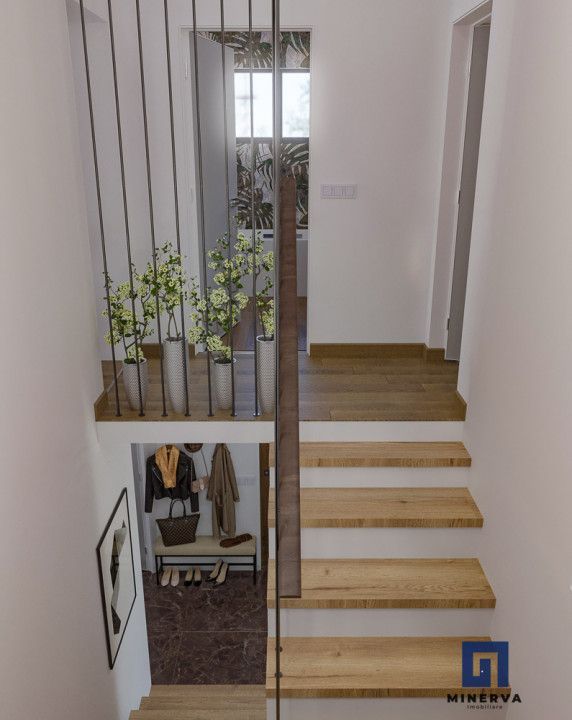 Duplex cu 4 camere si teren generos de 352 mp – Mosnita Noua - Poză 54