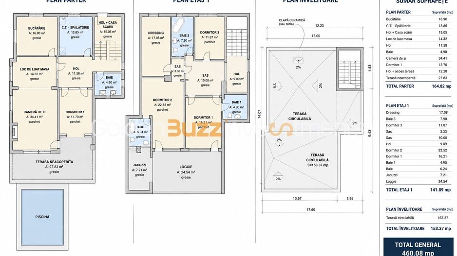 Vilă premium pe malul lacului – Izvorani | Piscină | Smart Home - Schiță 11