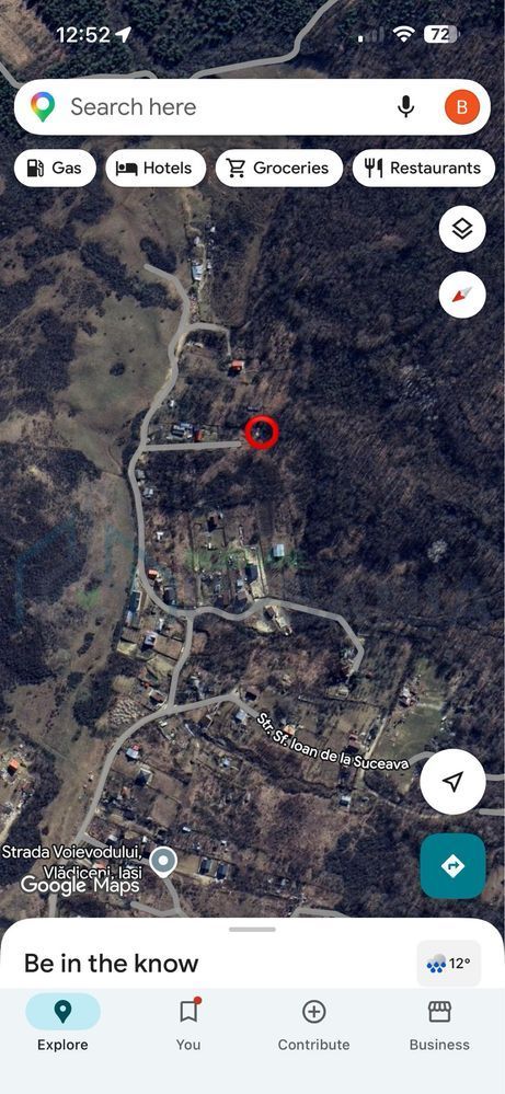 Teren intravilan Vladiceni - Tomesti, 1003 mp, cu acces la utilitati - Poză 1