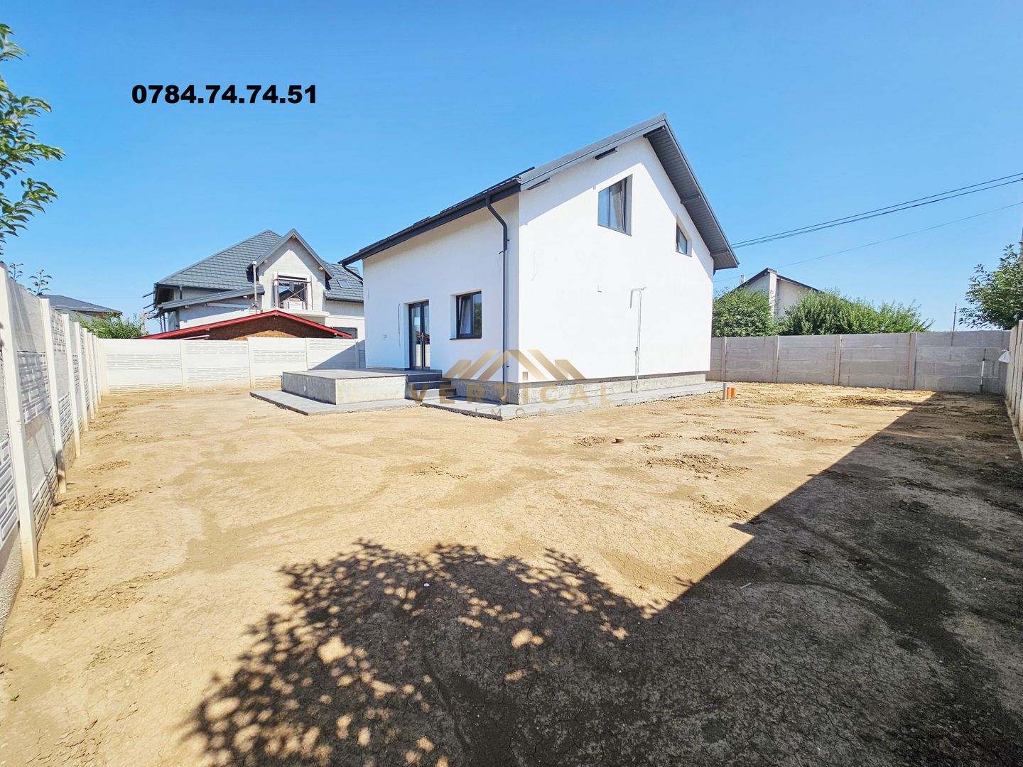 Casa 4 camere cu teren 400 mp - comuna Berceni - Poză 1