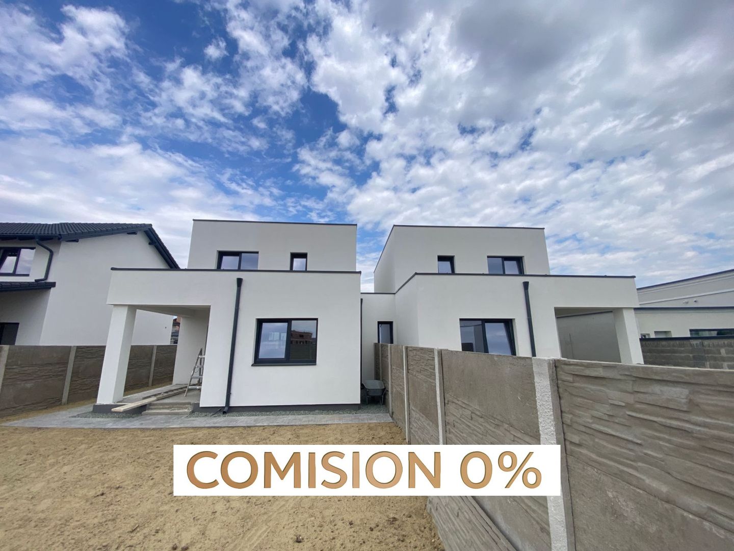 COMISION 0%, Duplex 4 Camere, La Cheie, P+E, 102MP, 335 Teren, SACALAZ - Poză 1