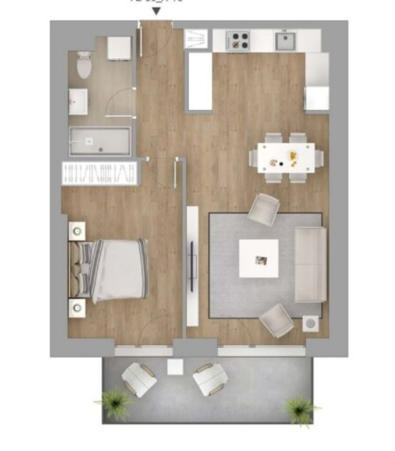 Apartament 2 camere - Faza 3 - Poză 1