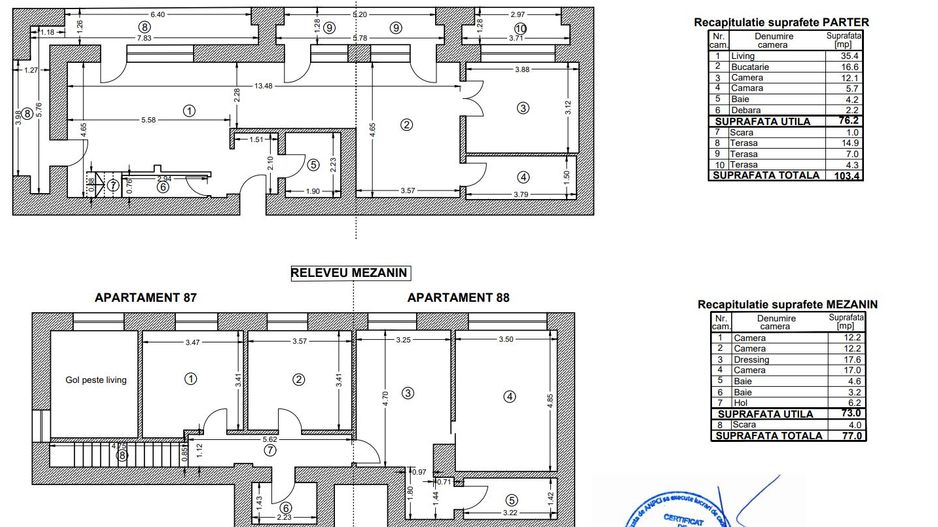 5 camere | Duplex | Cloud 9 | Aviatiei | curte 30 mp - Poză 18