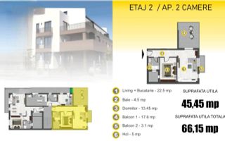 Apartament 2 camere Parc Bazilescu - Poză 6