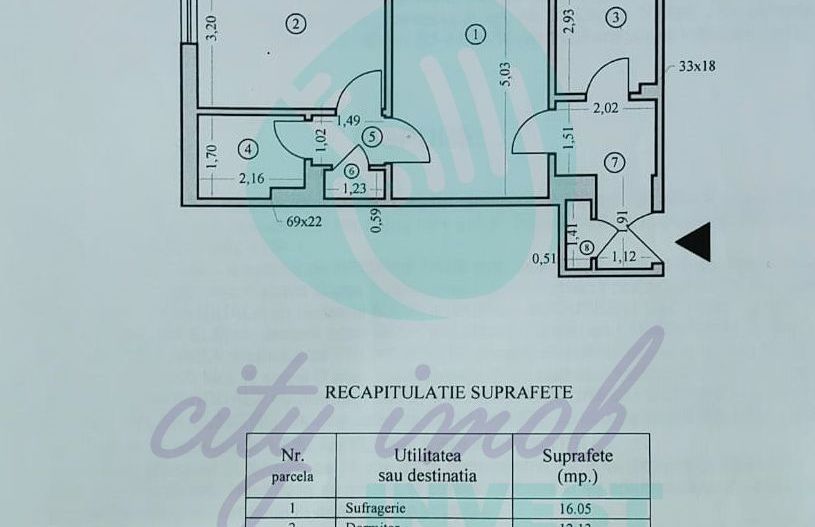 2 camere renovat, mobilat | Acceptă schimb - Poză 5