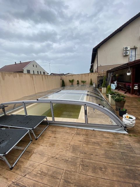 Duplex cu piscina Dumbravita Zona PADURE - Poză 31