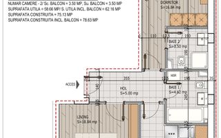 Apartament 2 camere 2 Bai Theodor Pallady - Poză 1