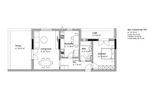 AP. 2 CAMERE, BUCATARIE INCHISA, CENTRALA , BLOC NOU, COMISION 0% - Poză 9