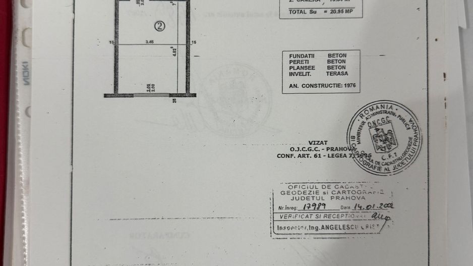 Garsonieră 24 mp - renovată, mobilată și utilată complet - Campina - Poză 13