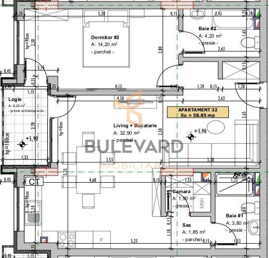 Apartament cu 2 camere zona Parcului Poligon! - Poză 3