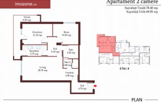 Drumul Taberei - Raul Doamnei, bloc nou, 3 camere, decomandat, 78mp, 4/4
