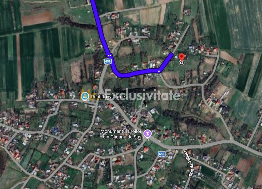 Teren intravilan com. Rociu sat Gliganu de Sus - Poză 2