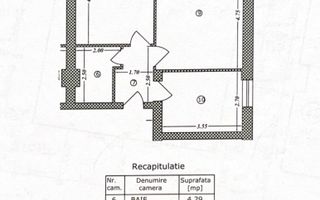 VANZARE APARTAMENT 2 CAMERE 53MP OZANA SARA RESIDENCE PARCARE INCLUS - Poză 10