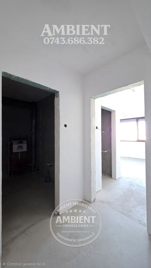 Apartament cu 3 camere, 2 bai, bloc NOU, zona CRUCEA GARII - TRIBUNAL; - Poză 8