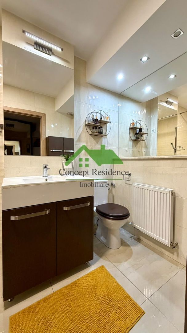 2 camere, 62 mp cu balcon, etaj 2 – bloc cu lift - Poză 11