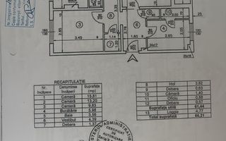 De vanzare apartament 3 camere Titan, aproape de IOR, metrou, scoala Garcia - Poză 2