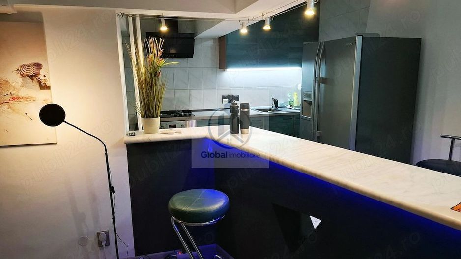 Apartament 2 camere open-space Unirii | 70 mp | 3 balcoane | 550 € - Poză 8