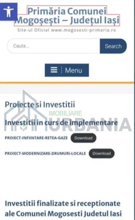 Teren intravilan de vânzare în Mogoșești, Iași – 6.400 mp, utilități disponibile - Poză 4