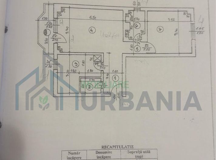 Apartament 2 camere, 67 mp, zona centrala Pascani - Poză 6