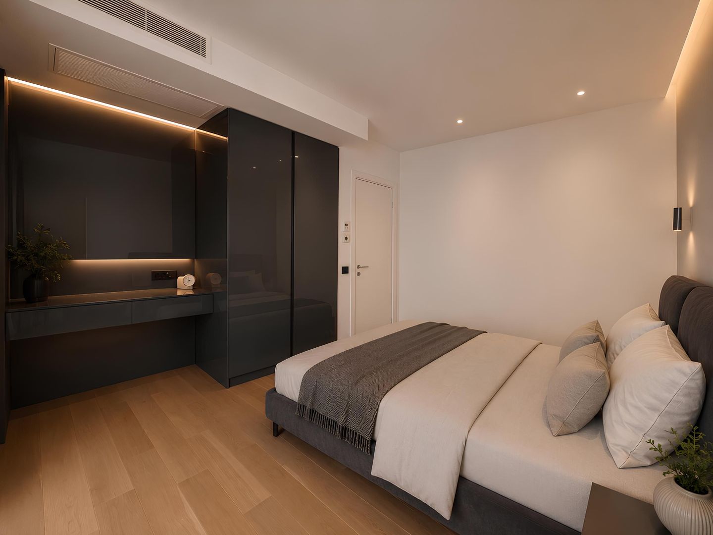 Apartament 3 camere cu terasă și vedere urbană | One Herăstrău Towers - Poză 17