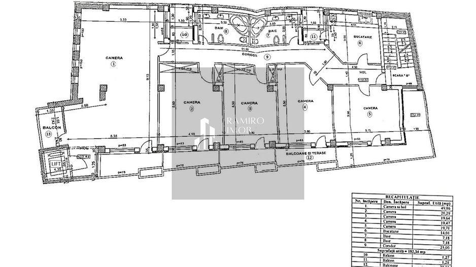 Apartament 220mp utili +terasa 210mp -bloc2010 Unirii -Pasaj Marasesti - Poză 1