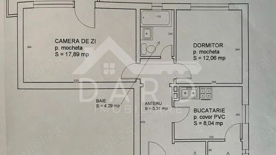 Apartament cu 2 camere - Poză 8