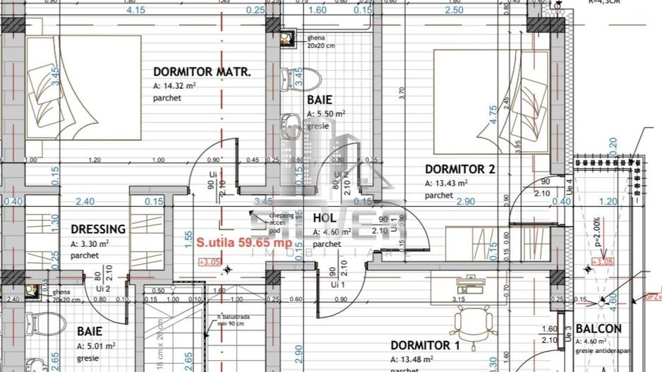 Case tip cvadruplex la 5 minute de Baza Sportiva Floresti/TVA INCLUS. - Poză 3