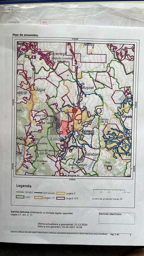 Teren intravilan Boteni Arges - Poză 16