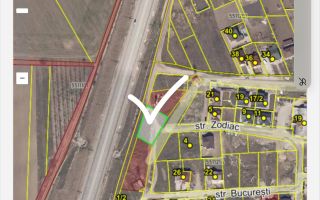 Teren de vânzare – Băcioi, str. Zodiac 1, ieșire directă la traseul Chișinău–Cimișlia (M3) - Poză 1