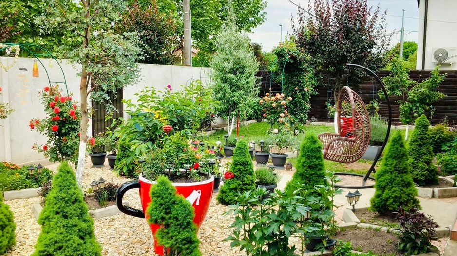 Parter cu structură pentru etaj, curte amenajată și organizare impeca - Poză 16