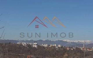 Teren intravilan 2077 m2, platou cu panorama, toate utilitatile, 23EUR - Poză 1