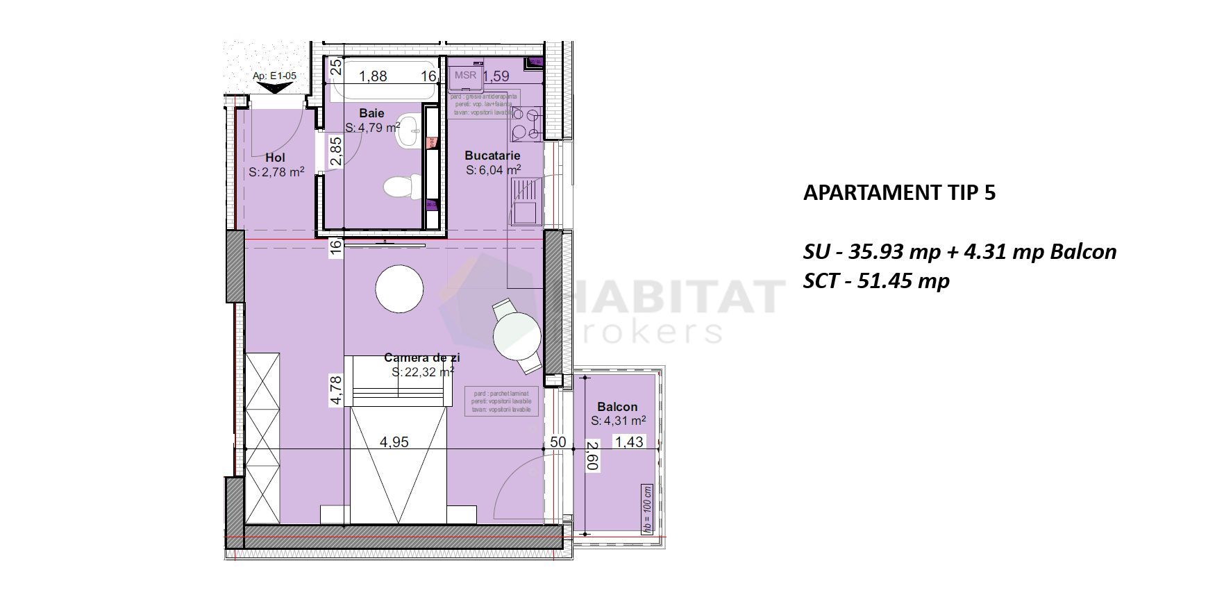Garsonieră modernă într-un imobil nou – Direct Dezvoltator - Poză 2