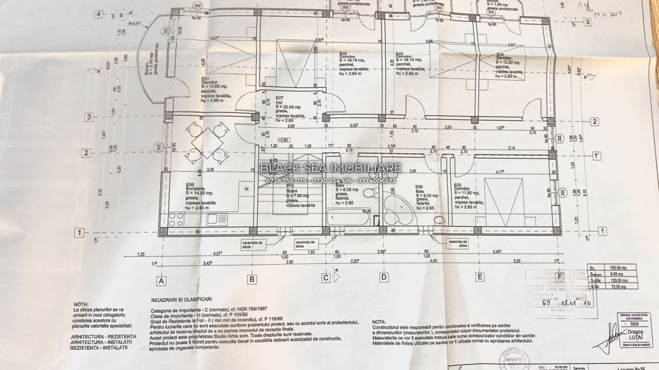 Vila P+2 E De vanzare!!! 14 Camere, 12 dormitoare l zona Palazu Mare - Poză 9