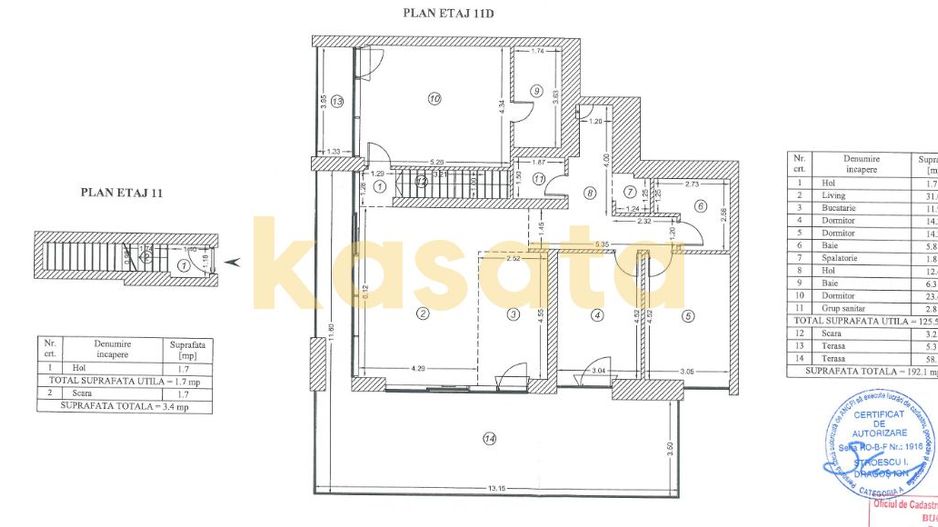 Penthouse | Cotroceni | Tur Virtual - Schiță 25