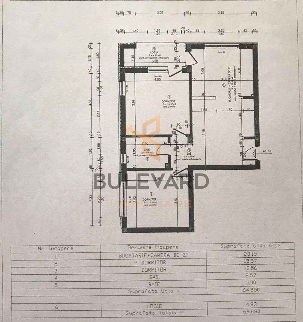 Apartament cu 3 camere, zona strazii Stadionului! - Poză 3