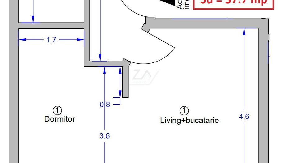 Etaj 1. Bloc finalizat. Loc de parcare. - Poză 8