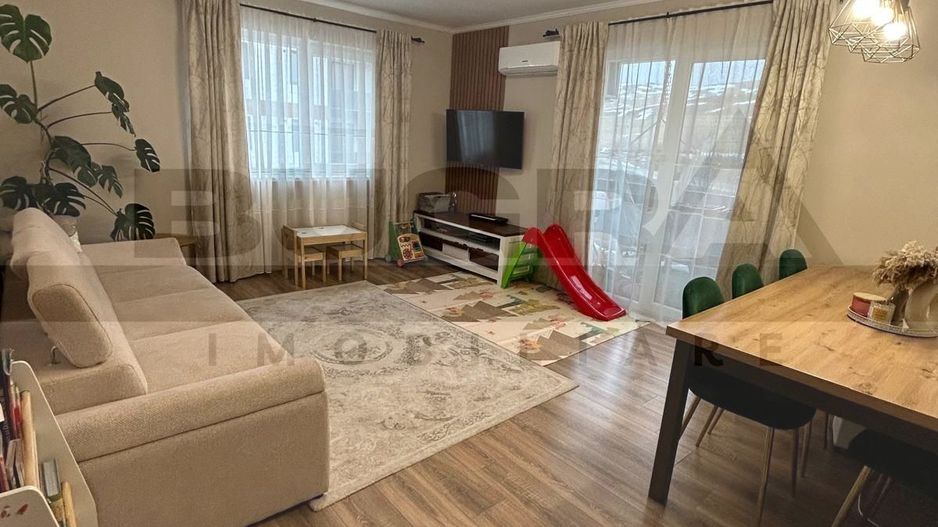 Apartament de 3 camere, 65mp, etaj intermediar, parcare, Apahida - Poză 1