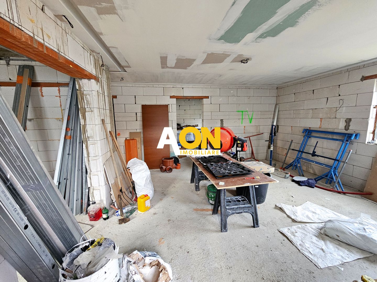 Casă S+P+1 la roșu, 5 camere, teren 500 mp, Ampoi 3, Alba Iulia - Poză 3