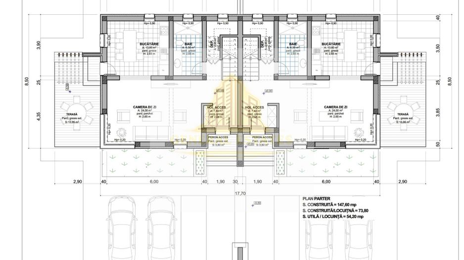 Case tip Duplex de vânzare în Ghimbav, Brașov – Cartierul Florilor - Poză 32