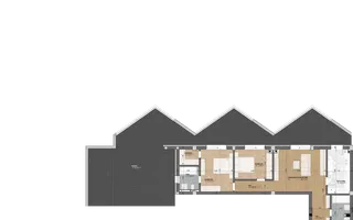 Apartament 3 camere, 2 bai, terase - NOU - Schiță 20