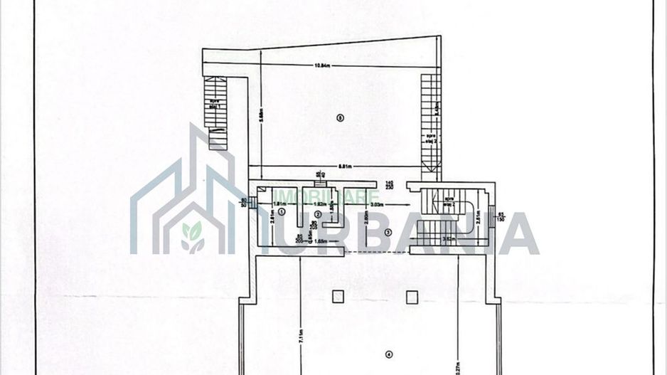 Spațiu comercial/birou în Iași, Valea Lupului – 2 niveluri, închiriere - Poză 7