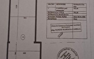 Închiriere vilă interbelică, Piata Victoriei,  renovată complet - Schiță 21