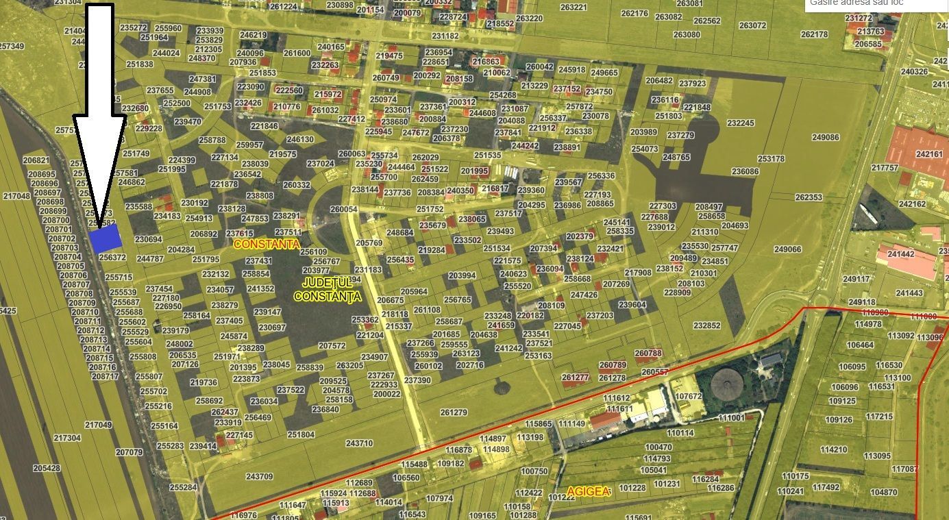 Teren intravilan 1.237 mp – Constanța, zona Veterani | Deschidere la 2 străzi - Poză 3