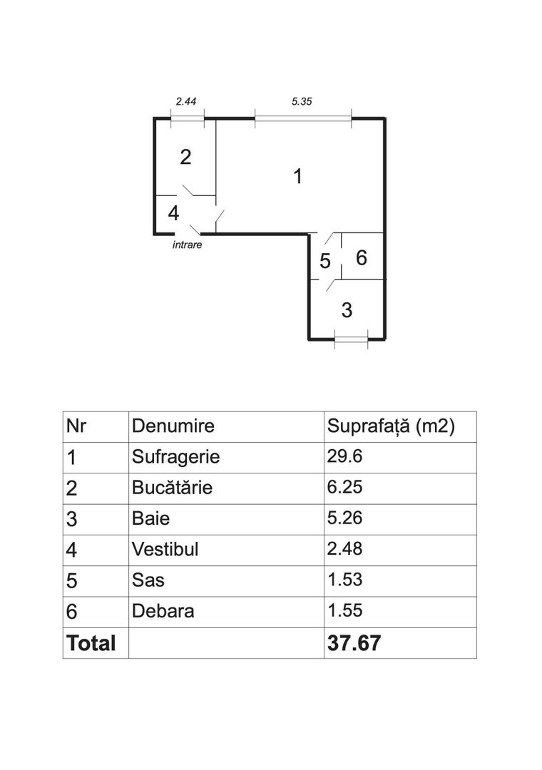 Garsoniera  rondul cu flori Nitu Vasile. - Poză 8