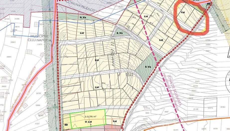 Teren 802 m2 Faget cu PUZ aprobat - Poză 3