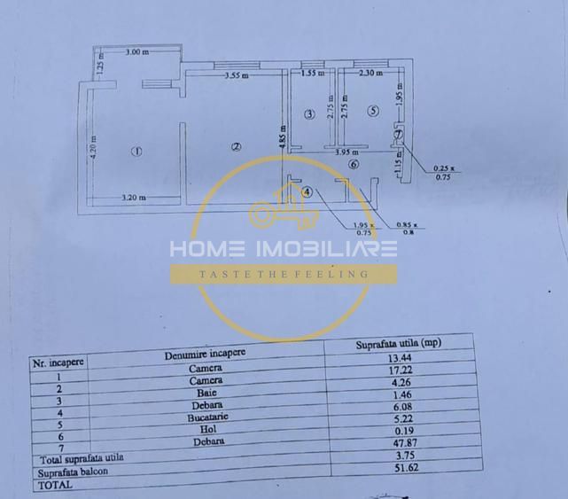 Aprtament cu 2 camere/52mp/zona Tudor Vladimirescu - Poză 9