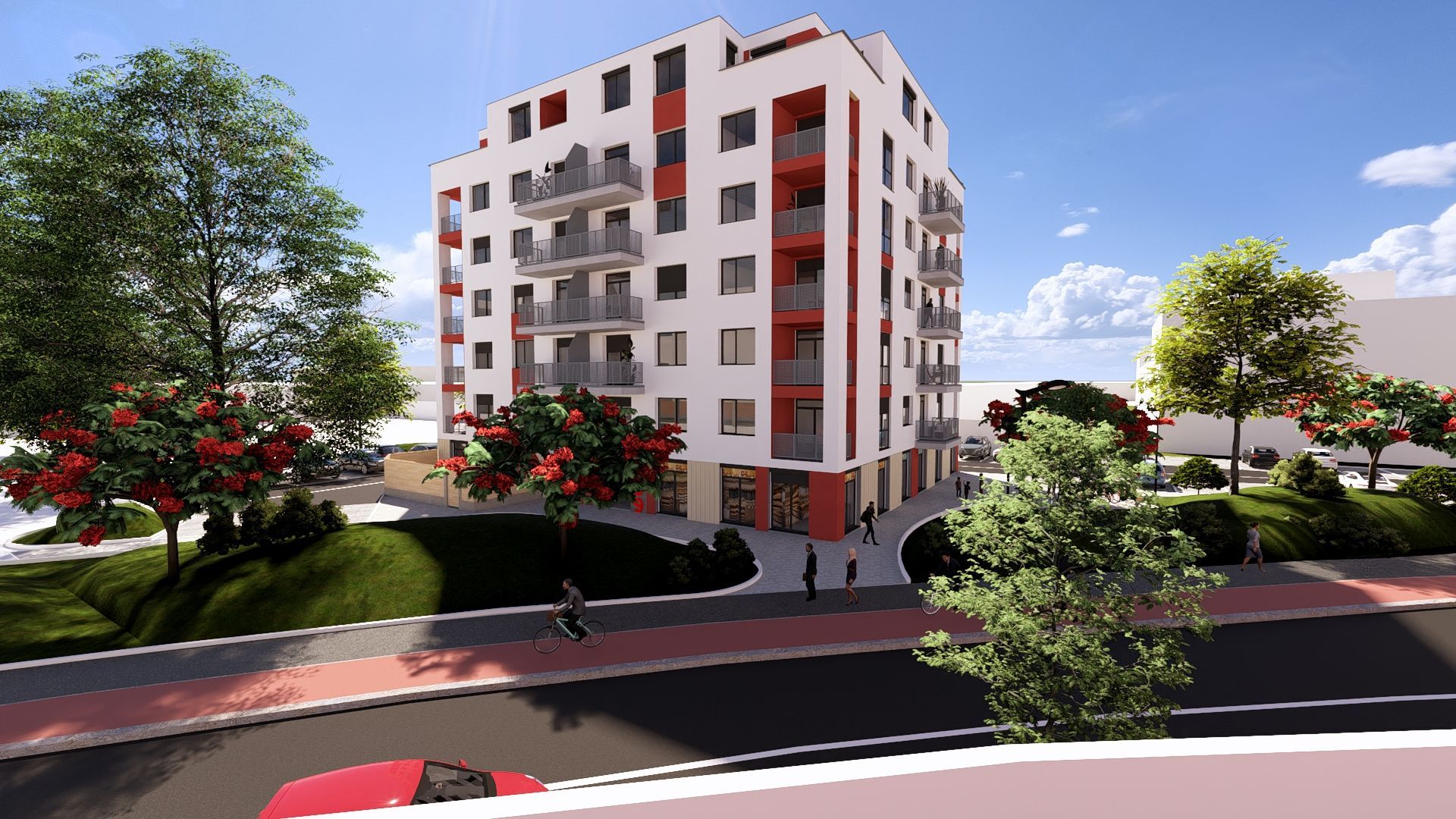 Investitie sigura – Apartament nou ARED RED 9 IMAR AFI ARAD - Poză 4